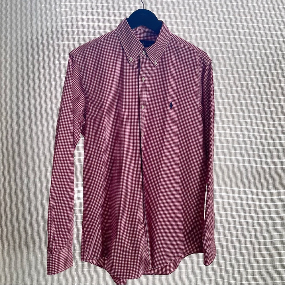 Ralph Lauren Gingham Check Botton Down Shirt